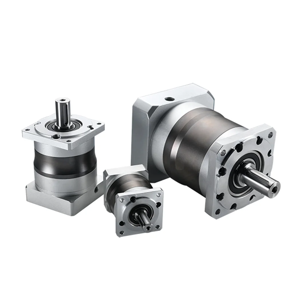 Chuanhe Professional Supplies Low Backlash Vgf+115 Custom Ration 110 Stepper Motor Planetary Gearbox Nema 42 Shaft Flange Output