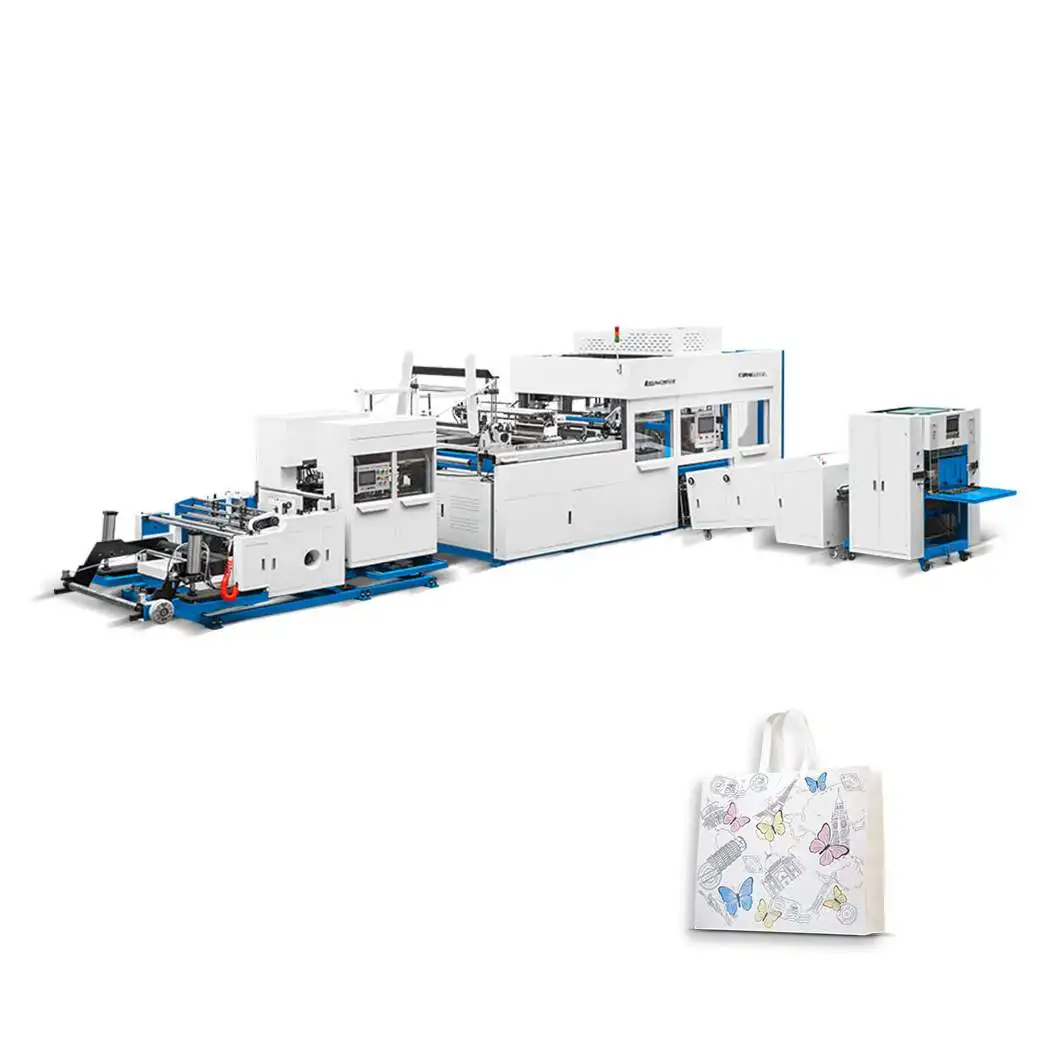 Хорошо продается, новый тип, автоматическая упаковка, нетканый мешок, ультразвуковые фильтры, нетканый материал, машина для изготовления кружевных мешков