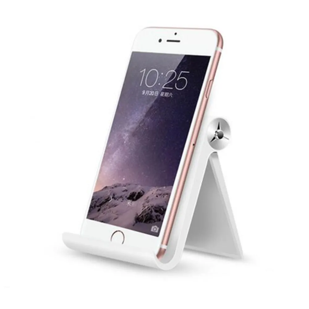 Hot selling electronic office gadgets 2021 folding abs phone holder with custom logo