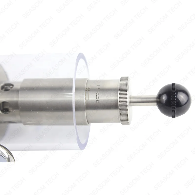 stainless steel beer brew brewery DN32 triclamp tri clamp spunding valve