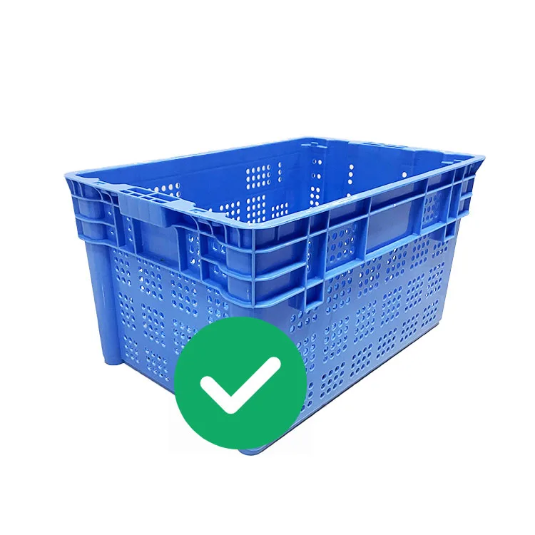 Пластиковый контейнер для овощей, фруктов, морской пищи, 600x400x310 мм