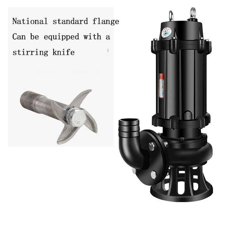 Submersible Sewage Water Pump for Waste Drainage with Auto Coupling