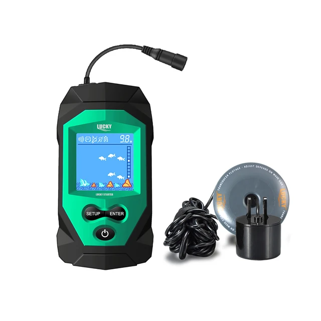 Lucky fishing gun Fish finder FL068-T with gift set Fish Finder