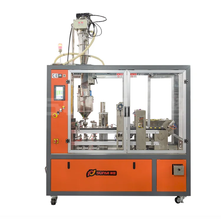 Freeze Dried Instant Coffee Powder coffee capsule filling and sealing machine for Soluble instant coffee Powder