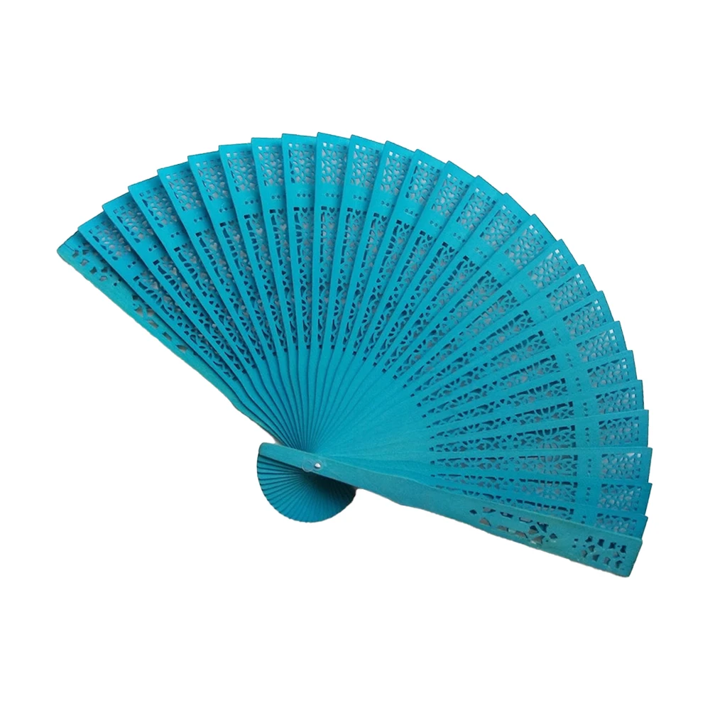 2024 Wholesale Custom Printed,Logo Folding Hand Held Holding Fan Wedding Paper Fans/
