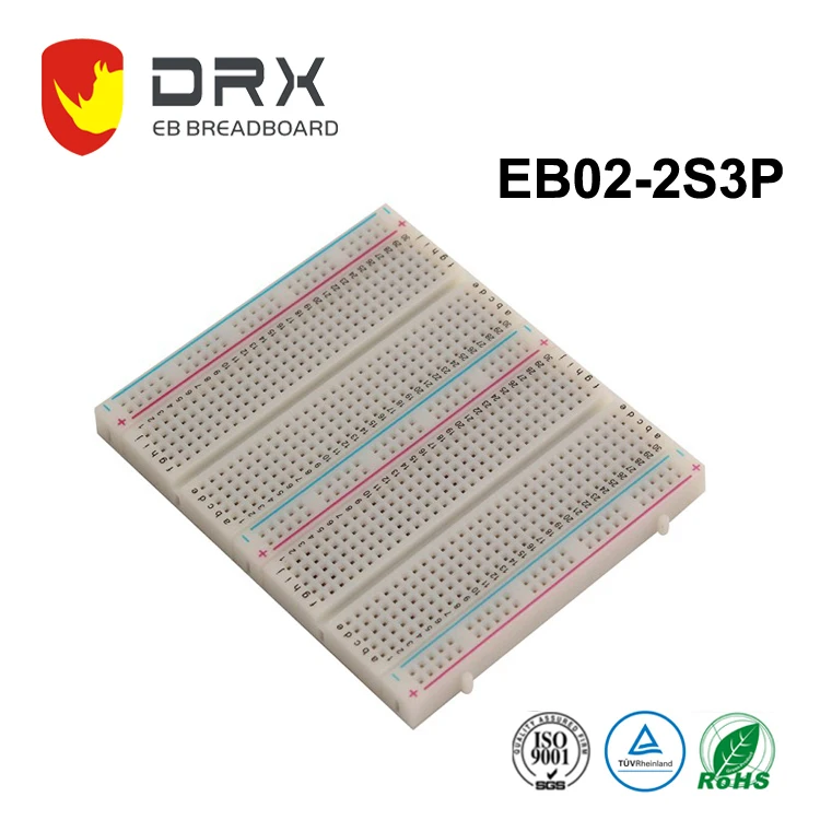 DRX EB02-2S3P 82 5*99 5*8 3 мм эксперимент Solderless Breadboard Pcb клеммы