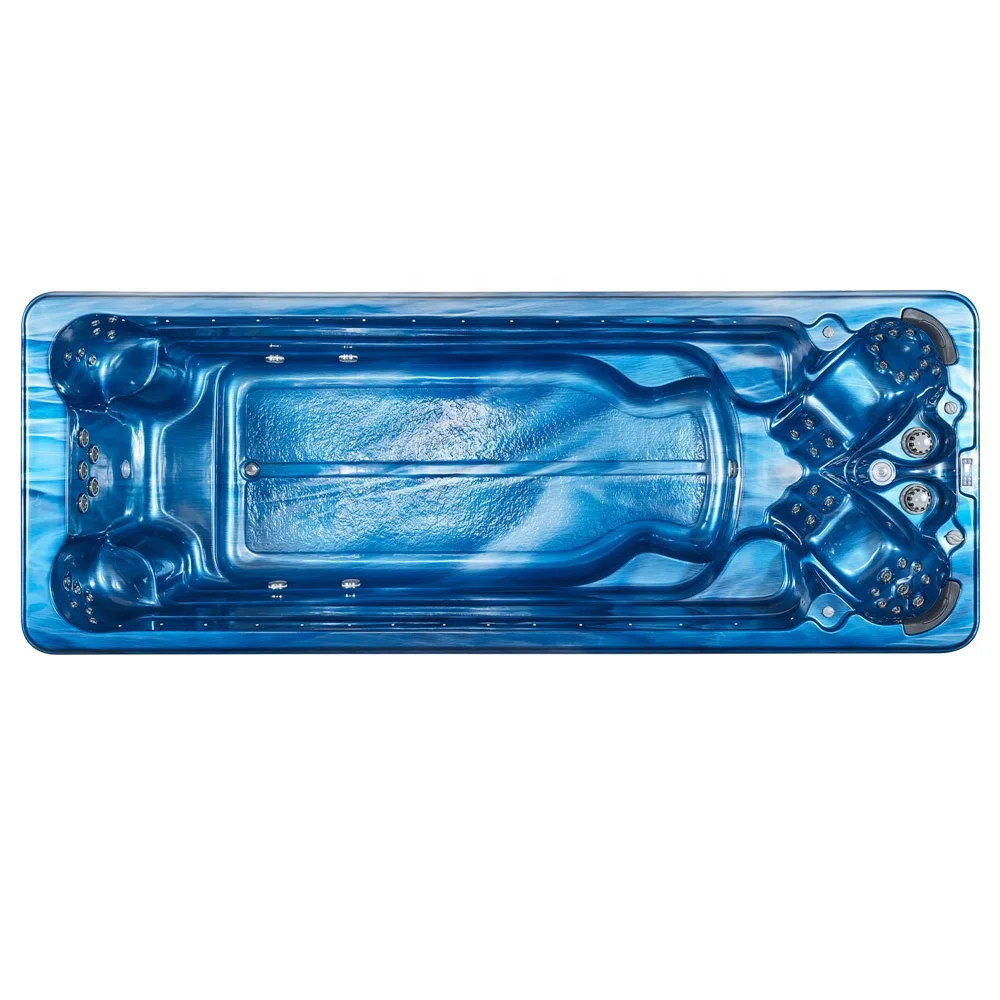 1.6M high Outdoor whirlpool Big  swim spa JY8602 Massage hot tub fibreglass pools