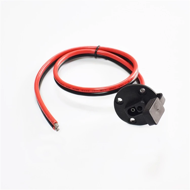 10AWG Чистый медный 5 3 квадратный SAE разъем шасси кабель в сборе шнур питания с винтовым отверстием пылезащитный колпачок 60 см
