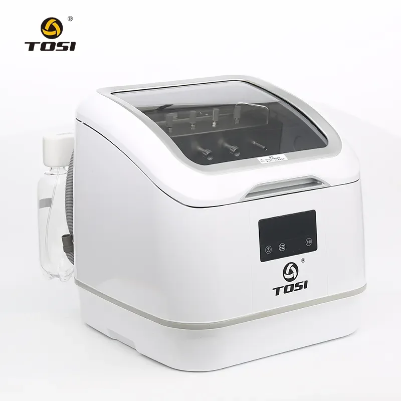 TOSI Brand Dental Equipment Handpiece Lubrication Machine / Automatic Dental Handpiece Cleaning Lubricating Unit For Dentistry
