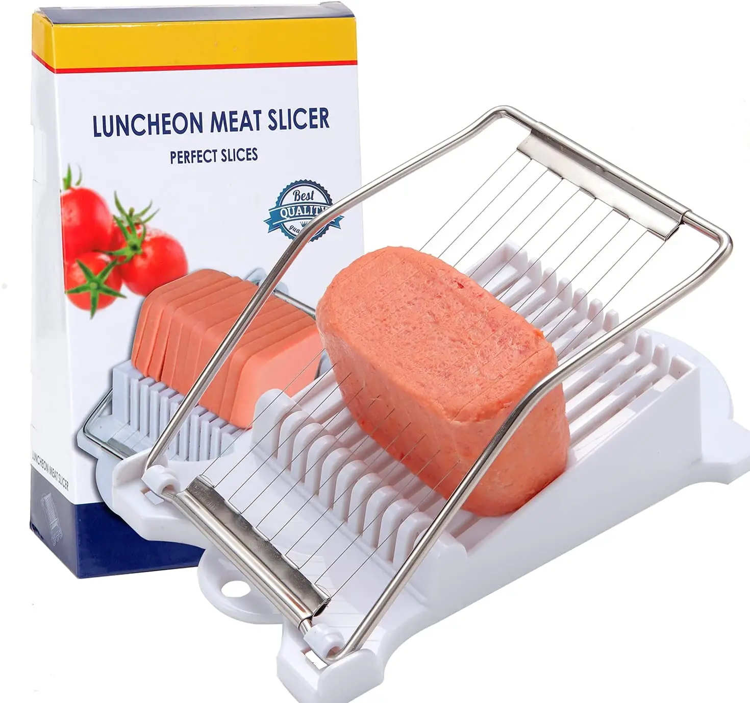 2023 Kitchen Accessories Stainless Steel Cheese Egg Vegetable Fruit Soft Food Cutting Luncheon Meat Slicer Potato Cutter
