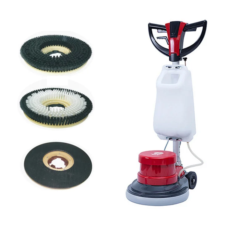 Commercial use 1100w 154rpm Electric Floor Sweeper Floor Tile Carpet Cleaning Machine Carpet Washing Machine