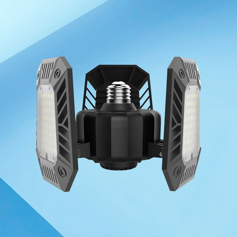 80W Indoor LED light LED deformable garage light for garage warehouse workroom