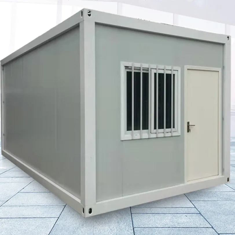 Beautiful appearance stable 20ft quick install container house for building workers drom isolation area