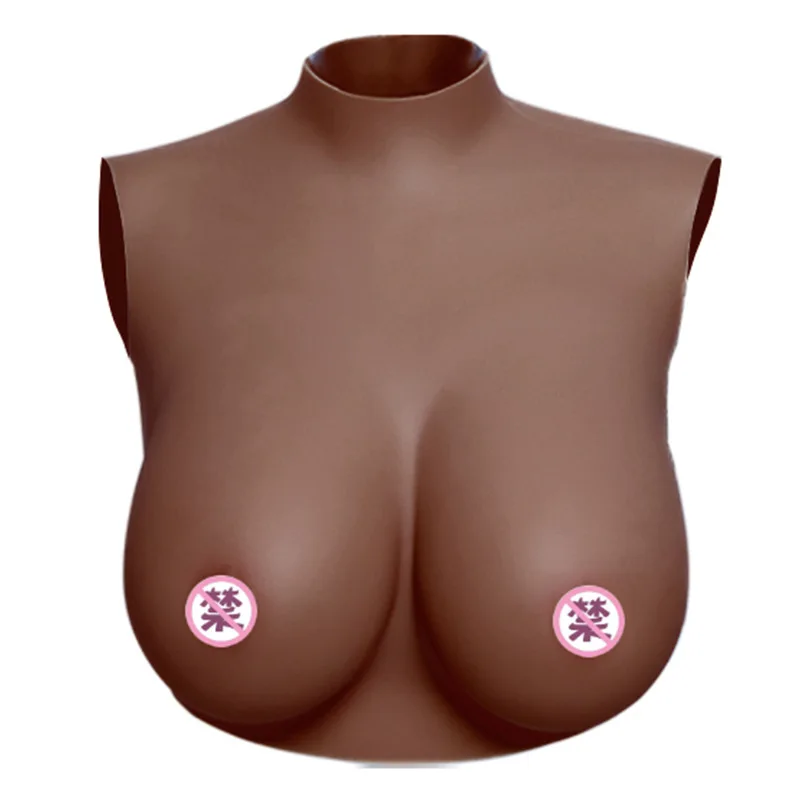 Realistic Cosplay fake breasts Silicone filled Transgender huge fake boobs For Shemale Transgender Breast Forms