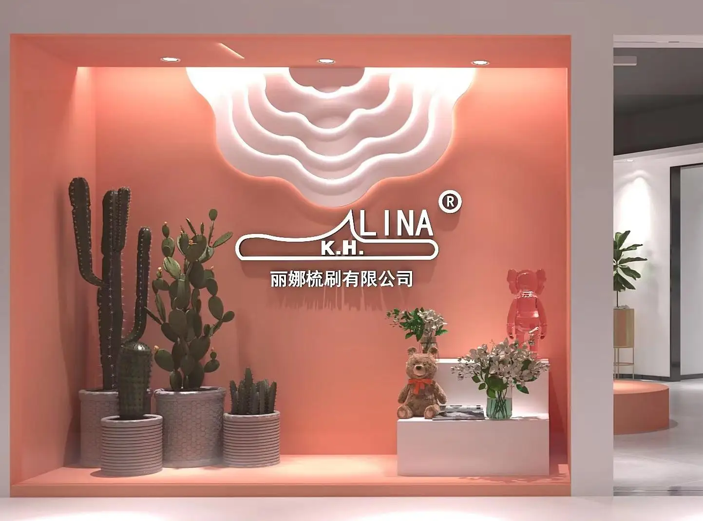 custom hair beauty plastic control comb and brush