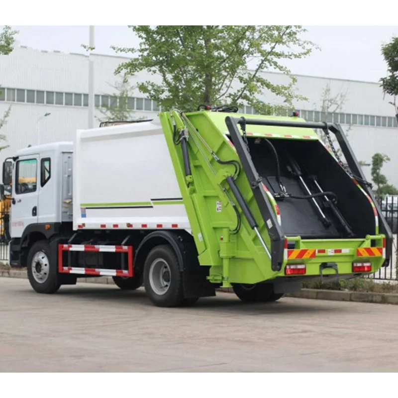 High efficiency Bin Cleaner Garbage Collection Truck