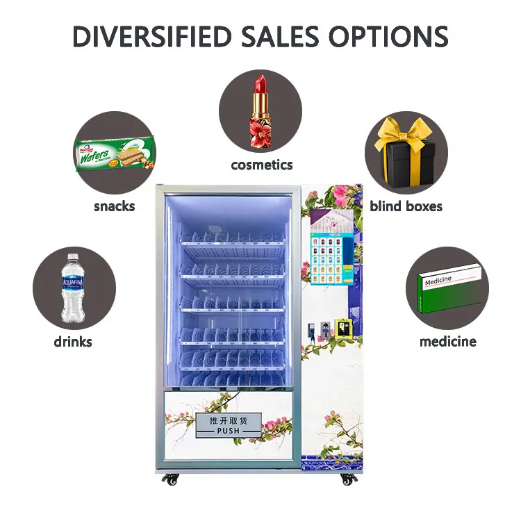 Suitable Sale Diverse Products Vending Machine With Coin Credit Card drink vending machine parts For Source Manufacture