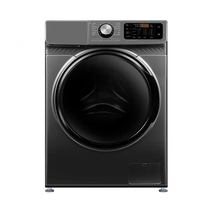 12KG China Supplier Stainless Steel Wash Clothes Front Loading Washing Machine Automatic Fully