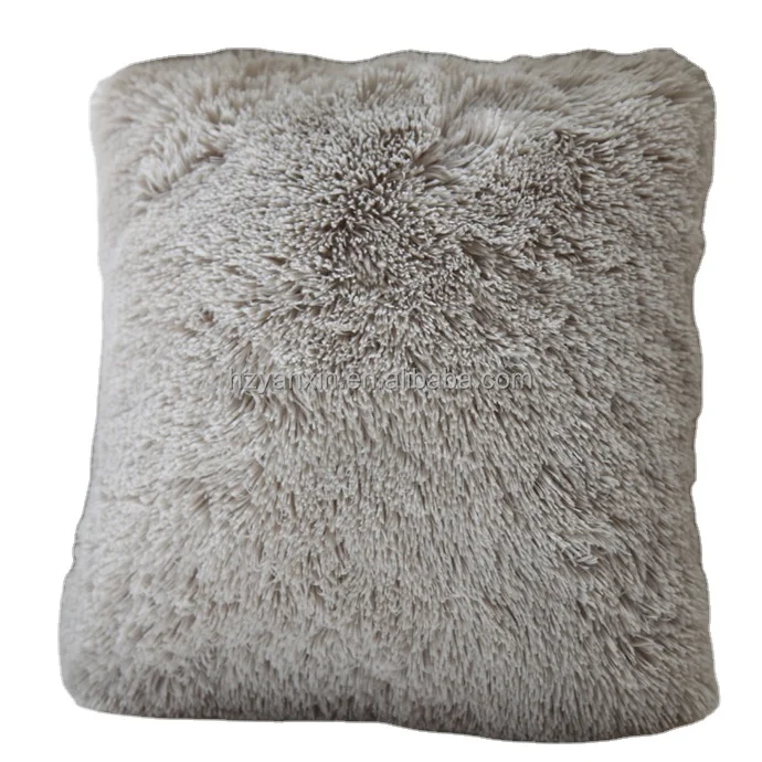 Горячая Распродажа 100% полиэстер овец искусственный мех мягкая подушка декоративная подушка