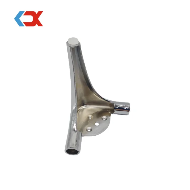 Factory custom aluminum alloy metal furniture cabinet feet l shape foot square chrome iron steel gold sofa legs