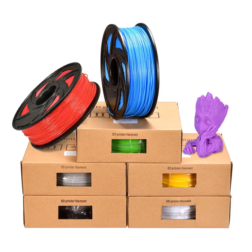 OEM ODM PLA ABS PCL TPU PETG HIPS нейлоновая нить 1 75 мм катушка нити США Тайвань сырье для 3d-ручки