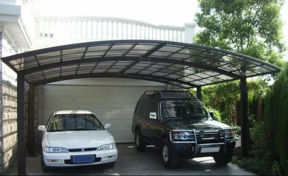 Top quality Heavy Duty Double car shelter two cars garage canopy car parking tent carport