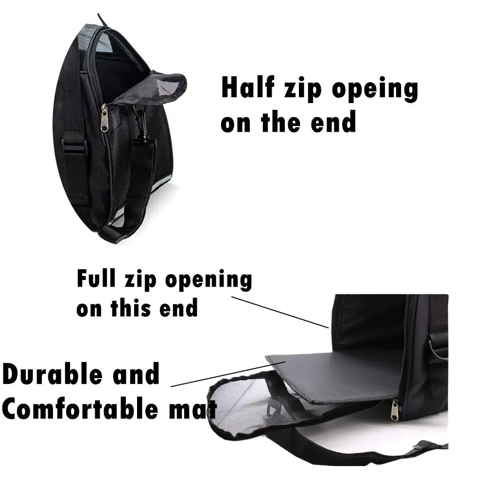 New Comfortable Breathable Cat bag One Shoulder Foldable Pet Backpack Outdoor Travel Portable Dog Carrier Bag Pet Tote Bag