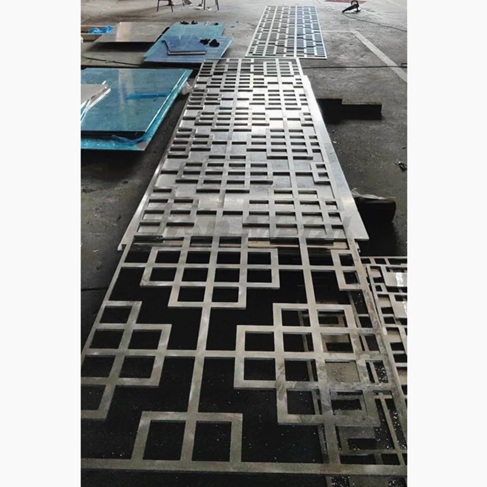 Custom Metal Alloy Laser Cutting Cast Perforated Panels for Exterior Facade Wall