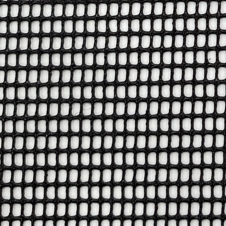 PVC coated warp knitted Raschel square polyester mesh fabric for bags, fence, safety guard, outdoor toy