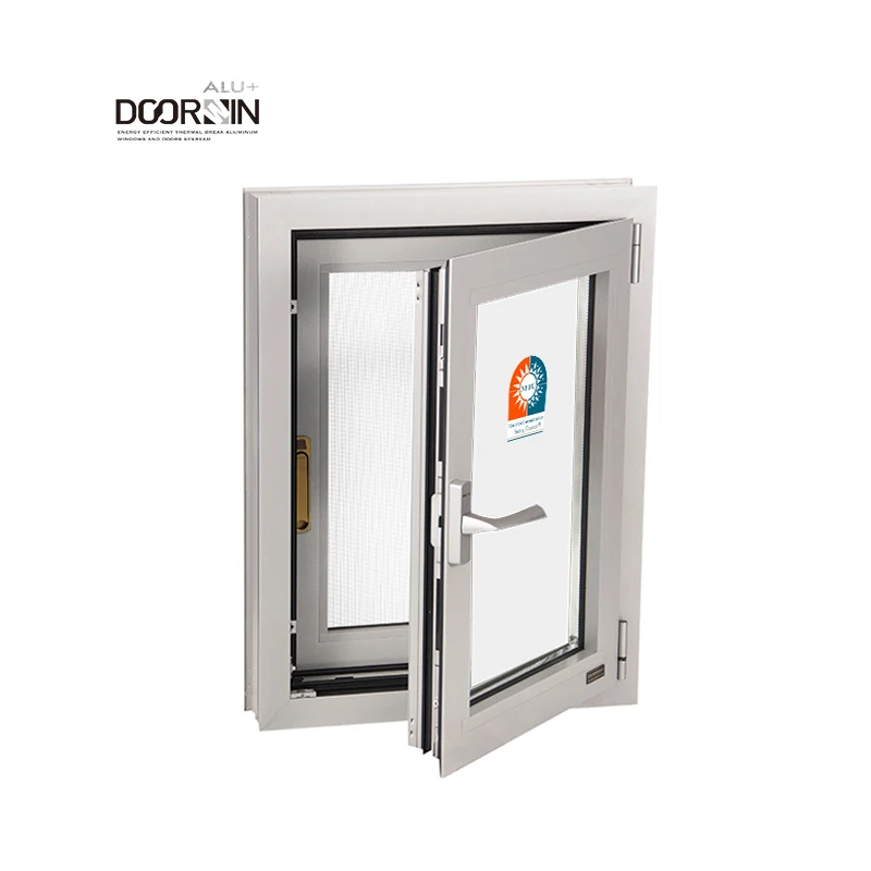 Latest Hot Sale Casement Window Heat Insulation Save Energy Triple Galzed Sound Proof Windows Aluminum