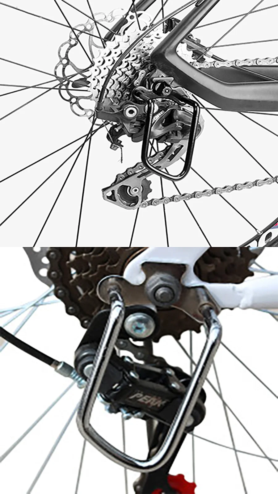 High Quality Durable Titanium Alloy Mountain Bike Rear Derailleur Bumper Protector