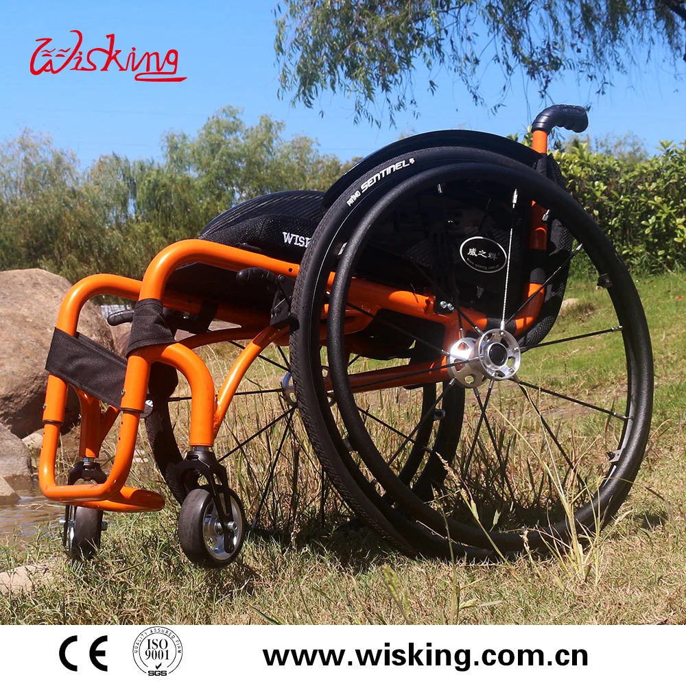 Aluminum alloy leisure sports wheelchair newly designed wheelchair