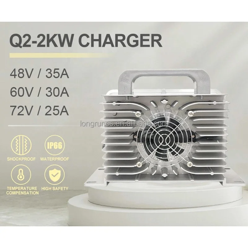 Battery Charger 72v 20S Li-ion Battery Charger OBC Charger Fast Charging for Electric Motorcycles