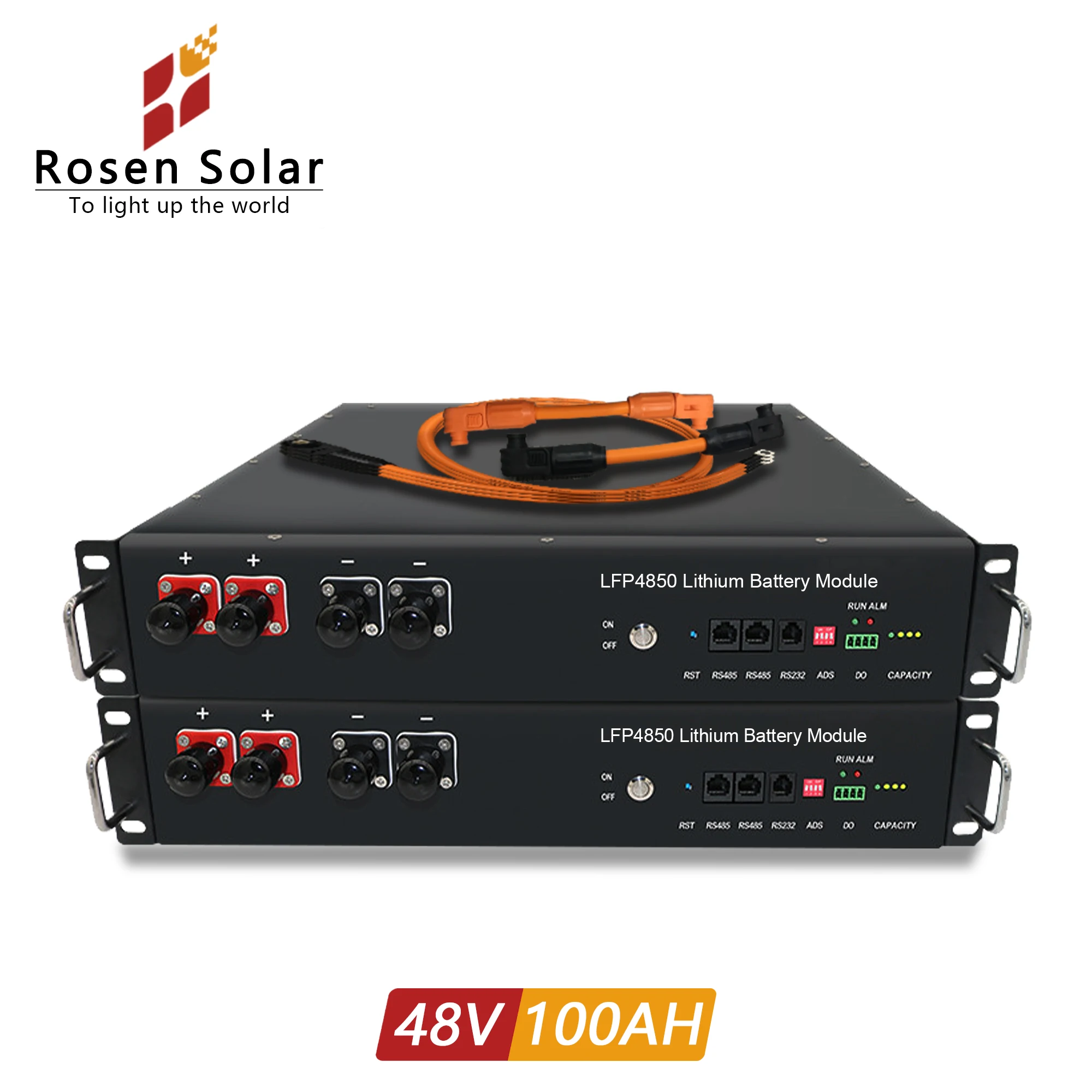 Литий-ионный Аккумулятор Lifepo4 48 В 200ah аккумулятор Rosen LiFePo4 100ah 300ah