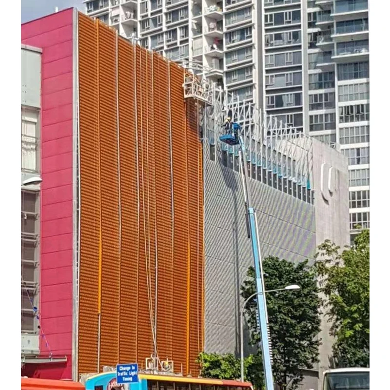 Laser Cut Aluminum Partition Decorative Wall Divider Panels