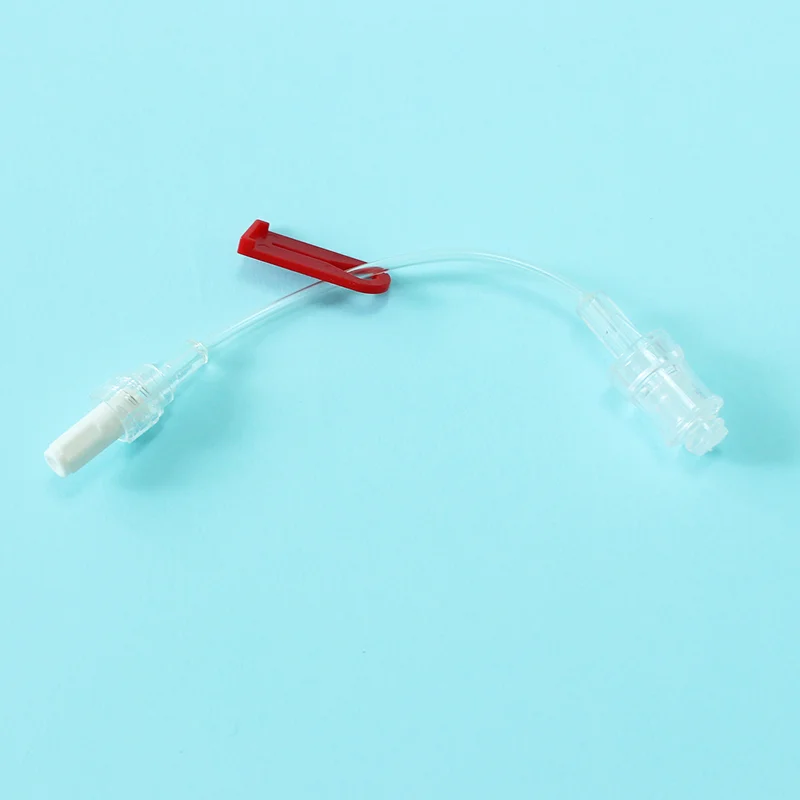 Needle free Connector with Extension Tube