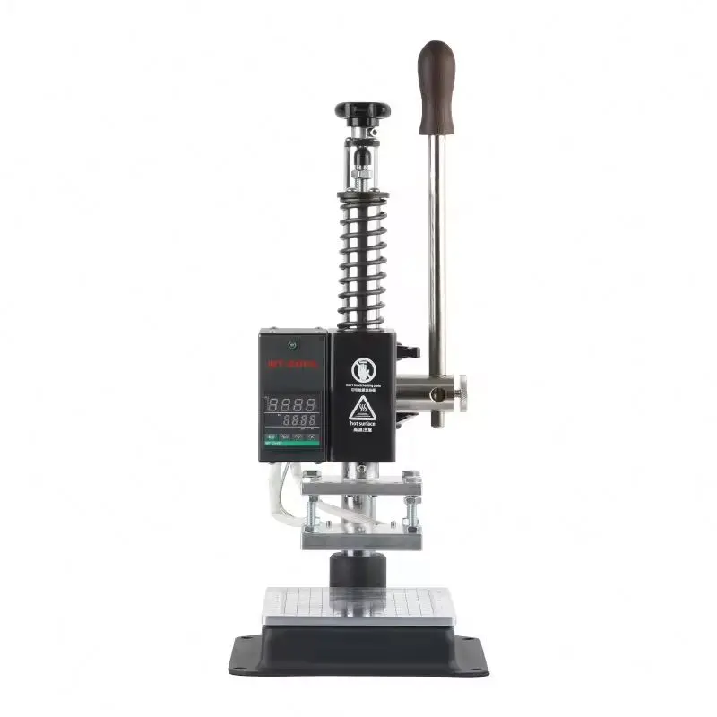 Mini Handheld Hot Stamping Embossing Hot Stamping Machine 10X13cm Suitable For Leather Wood Plastic Paper
