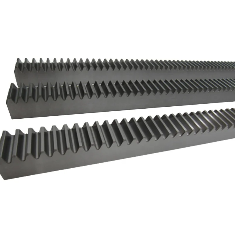 CNC Module 2 Rack Steel Gear Pinion for Cutting Machine Helical Rack
