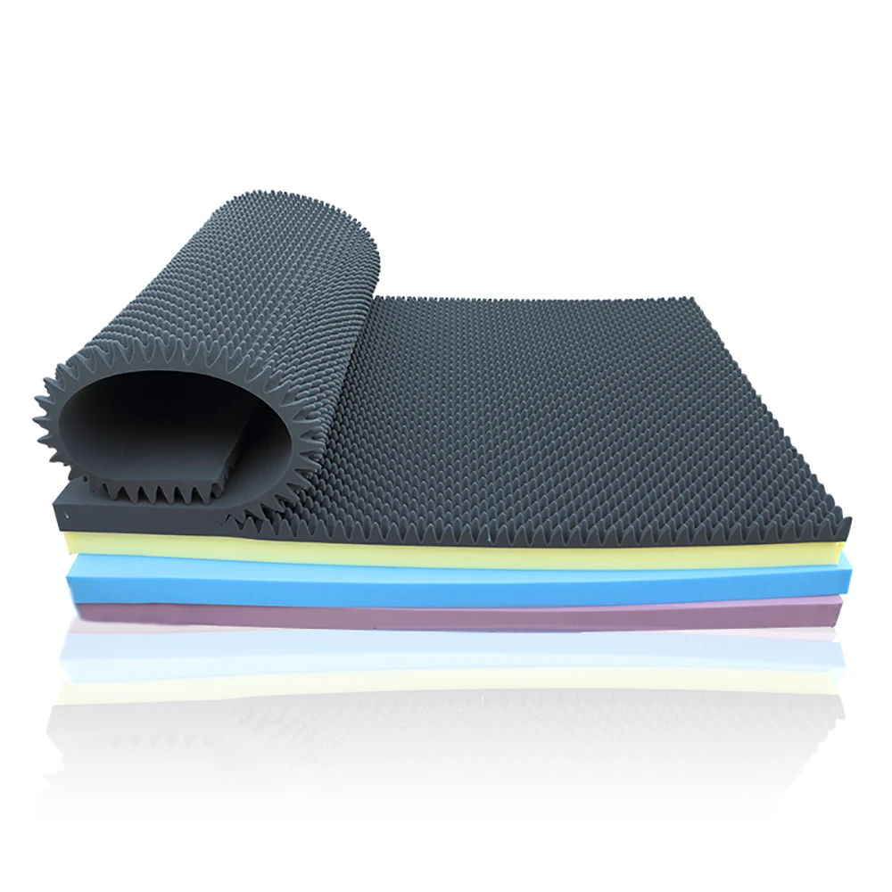 Dongguan Acoustic Panels Sound Proof Foam Sound Adhesive Effective Sound Absorption Material for Home Studio Wall Foam