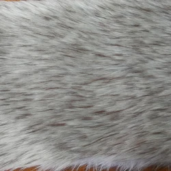 Custom supersoft 100% polyester plush fleece mink faux artificial fur fabric