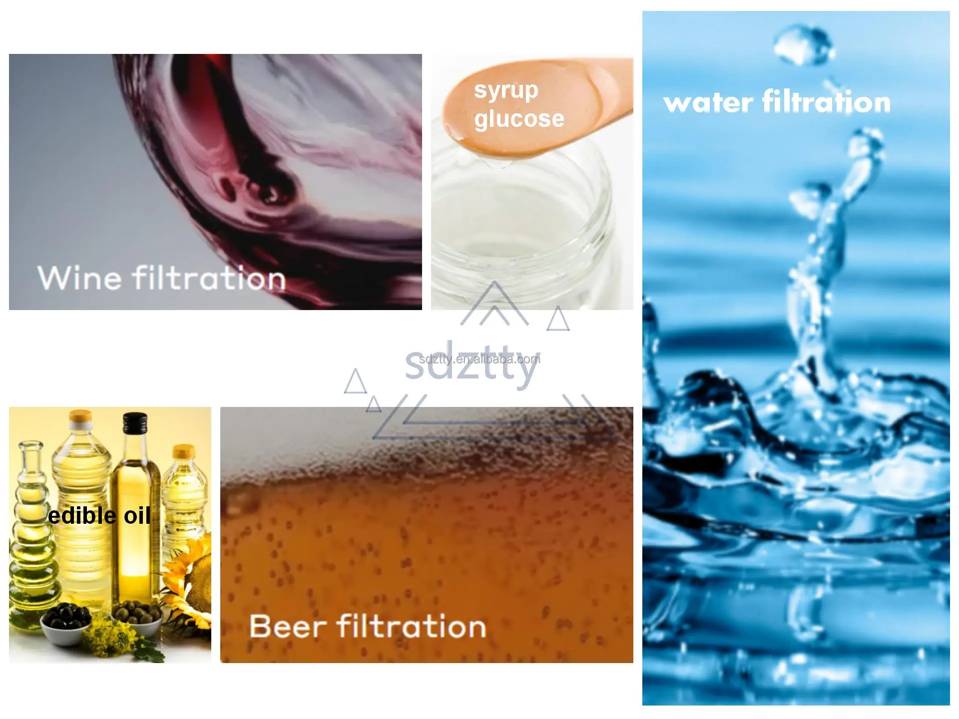 syrup glucose filter aid wood cellulose fiber filter aid food grade