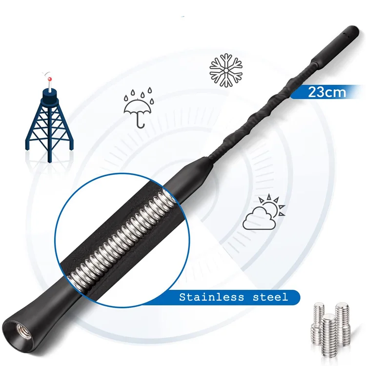Bestlife   Roof Antenna Car Replacement Antenna Rod Car Antenna with Strong FM/DAB Reception Functi