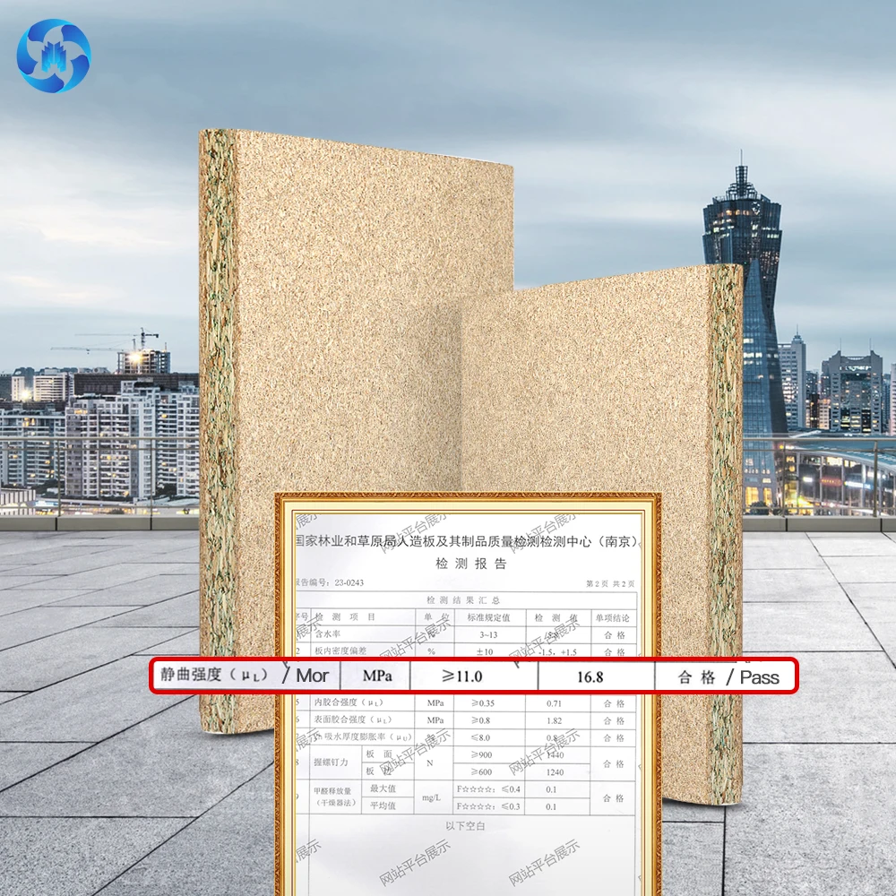 TOPOCEAN Best quality 1220x2440mm 12mm 15mm 18mm 22mm 25 mm particle board melamine boards flakeboards