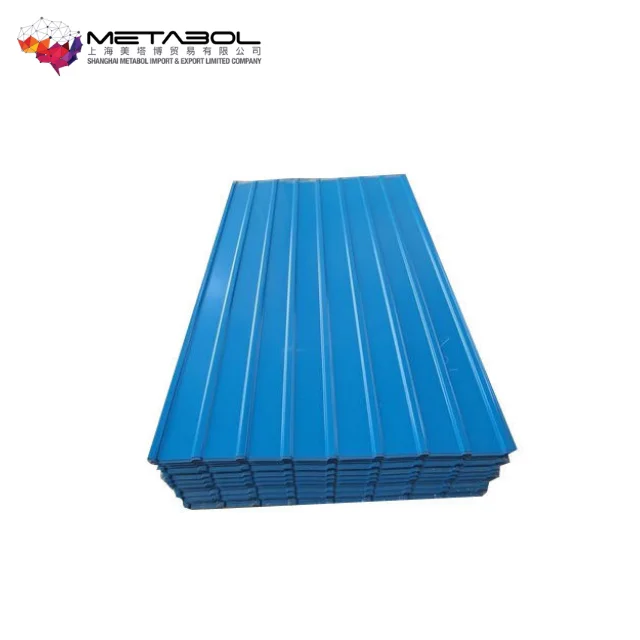 Calamina de Galvalume  Prepintado Trapezoidal  0.14 - 0.85 mm * 600-1250 mm * (su requerimiento)  SGCC PPGI PPGL steel sheets