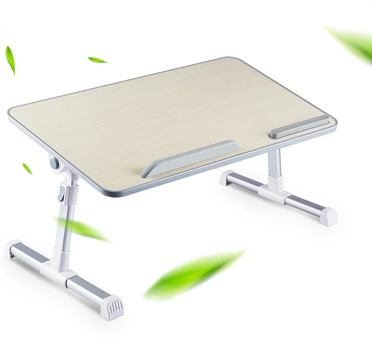 
New Version Large Space Adjustable Breakfast Tray Portable Table for Laptop 
