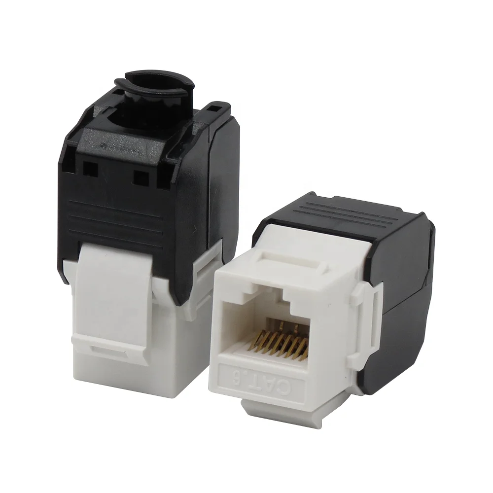 TM-8025-UTP AMP Type RJ45 Cat6 180 Degree UTP Keystone Jack