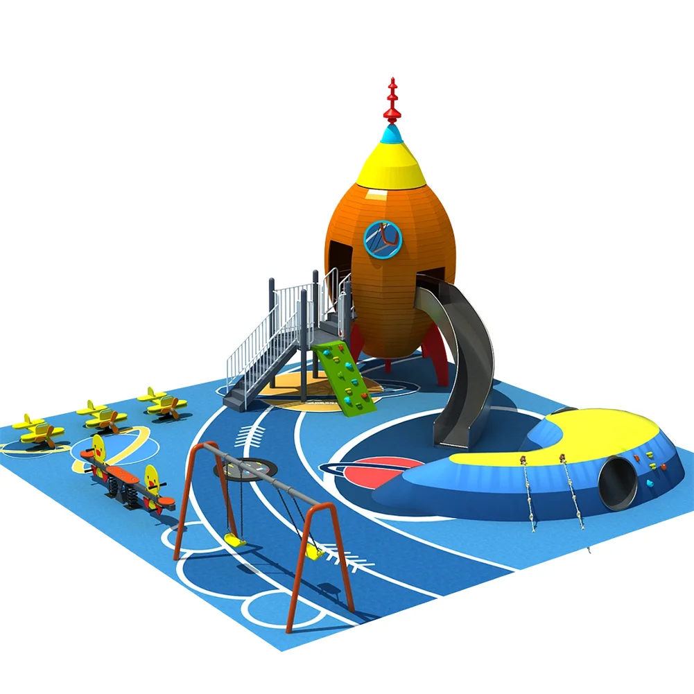 Playhouse Zone Commercial School Land Centre Outdoor Children Play Park Games Kids Outdoorplayground Equipment