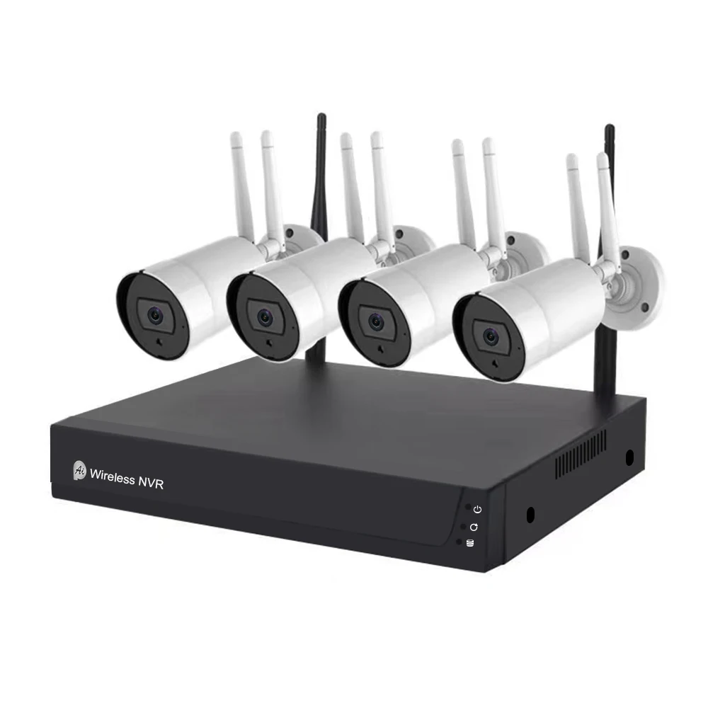  Горячая Распродажа 5MP Водонепроницаемая камера ночного видения Wifi Smart security kit система 4ch wifi nvr CCTV