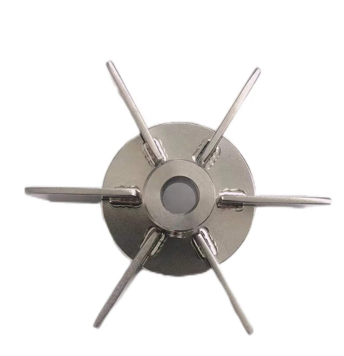 laboratory scale straight flat blade disc rushton turbine mixing impeller