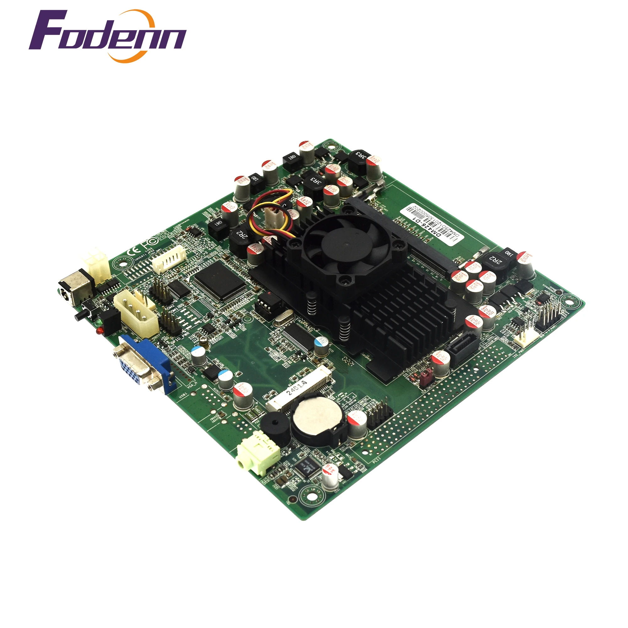 Встроенная двухъядерная Промышленная материнская плата Mini ITX 1 * DDR3 до 4 Гб 6 COM-порт
